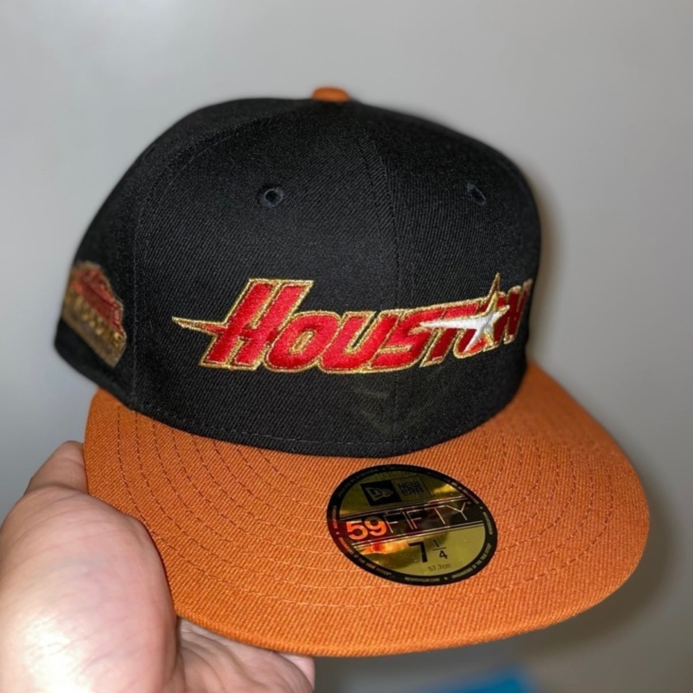 Myfitteds Houston Astros script logo astrodome patch size 7 1/4 brand new